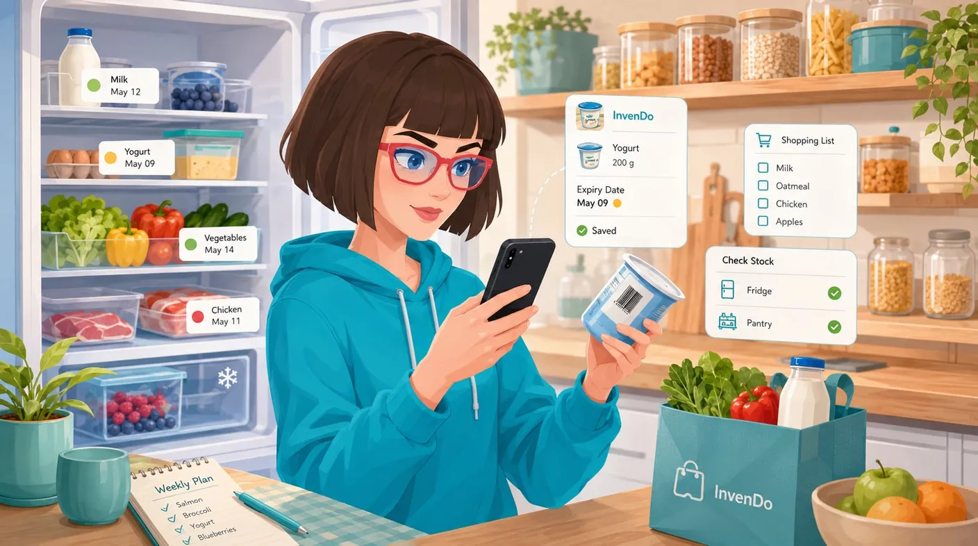 Cover for InvenDo—My Assistant for an Organized Home